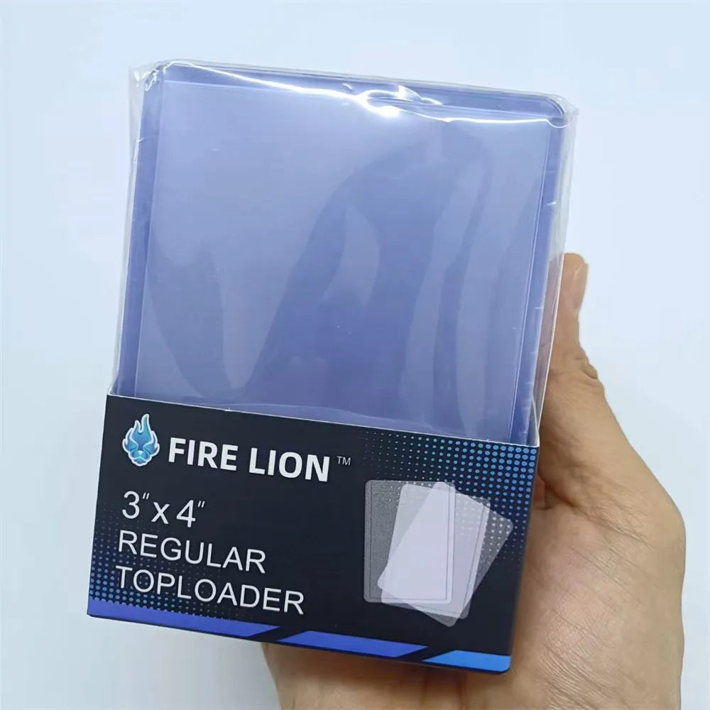 3"X4" Card Sleeves Top Loaders Baseball Trading Sports Football Card Protectors Hard Plastic Toploader Cards Holder Penny Sleeve