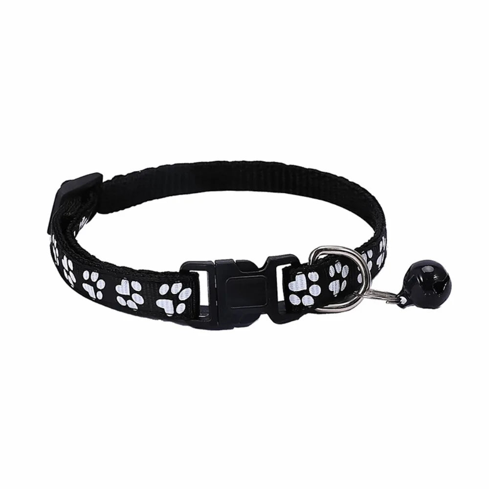Pet Collar Universal for Cats and Dogs, Adjustable Size, Cute Pattern, Sturdy and Durable Small Cat and Dog Collar