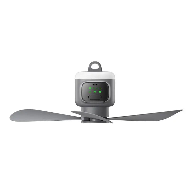 12000mAh Ceiling Fans Portable Outdoor Camping Fan With Remote Control LED Light USB Electric Tent Air Circulator Fan