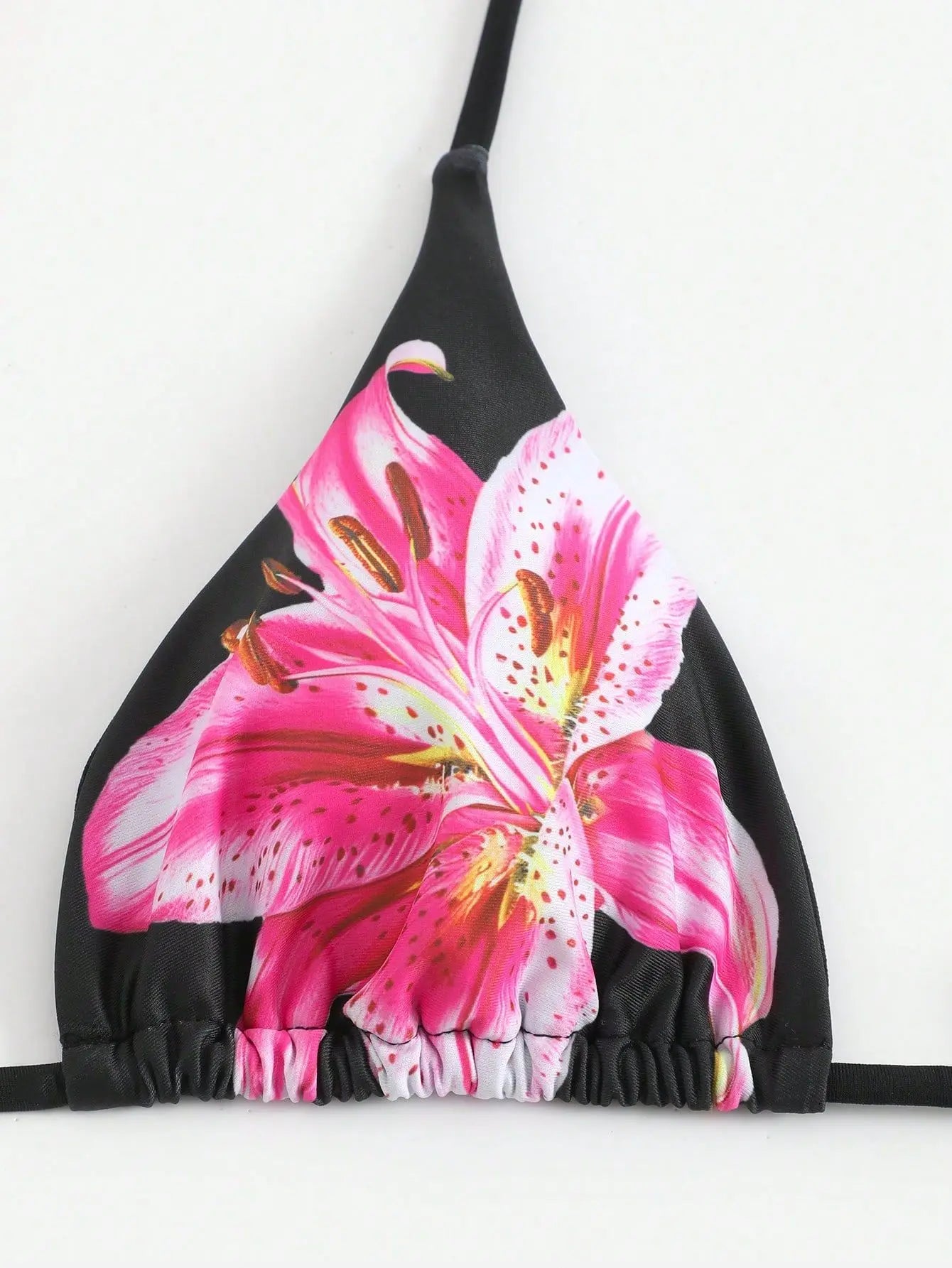 2026 New Flower Print Bikini Set Women's High Waist Long Skirt 3 Piece Swimsuit Sexy Mini Triangle Backless Thong Bathing Suit