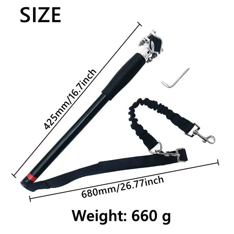 Dog Leash, Dog Training Leash, Dog Control Walker, Bike Exerciser, Pet Bicycle Leash Attachment, Distance Keeper, Hands Jogger