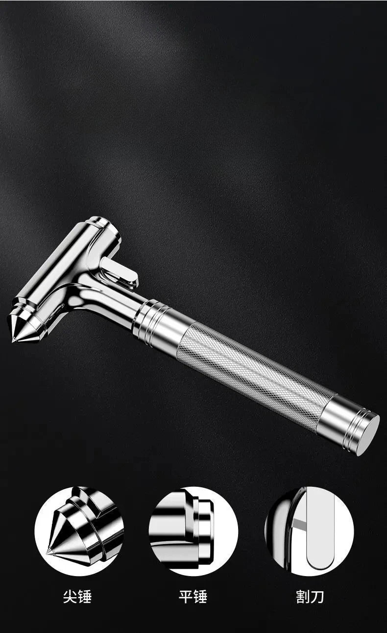 Car Safety Hammer Car Window Breaker Emergency Hammer with Seat Belt Cutter for Auto Rescue Escape Life Saver Hammer