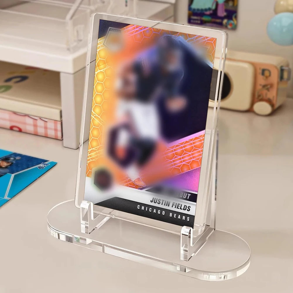 Clear Acrylic Trading Card Display Stand for PSA Graded Cards Sports Card Holder