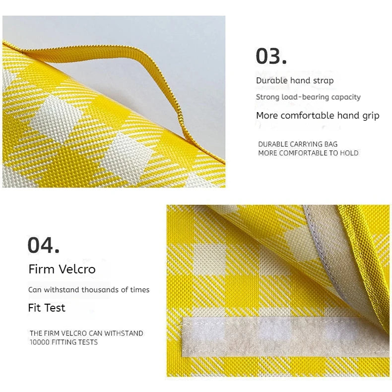 Outdoor Picnic Mat Waterproof Moisture-Proof Camping Ground Mat Thickened Picnic Blanket for Outdoor Activities and Grass Land