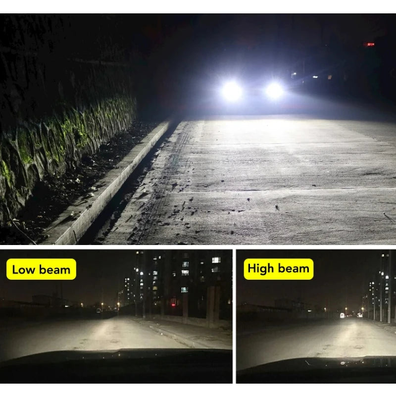1/2/4pcs H7 Car Headlight Bulb Kit Waterproof Auto Fog Light Canbus H7 Led Lamp Super Bright 6000K Led Automobile Accessories