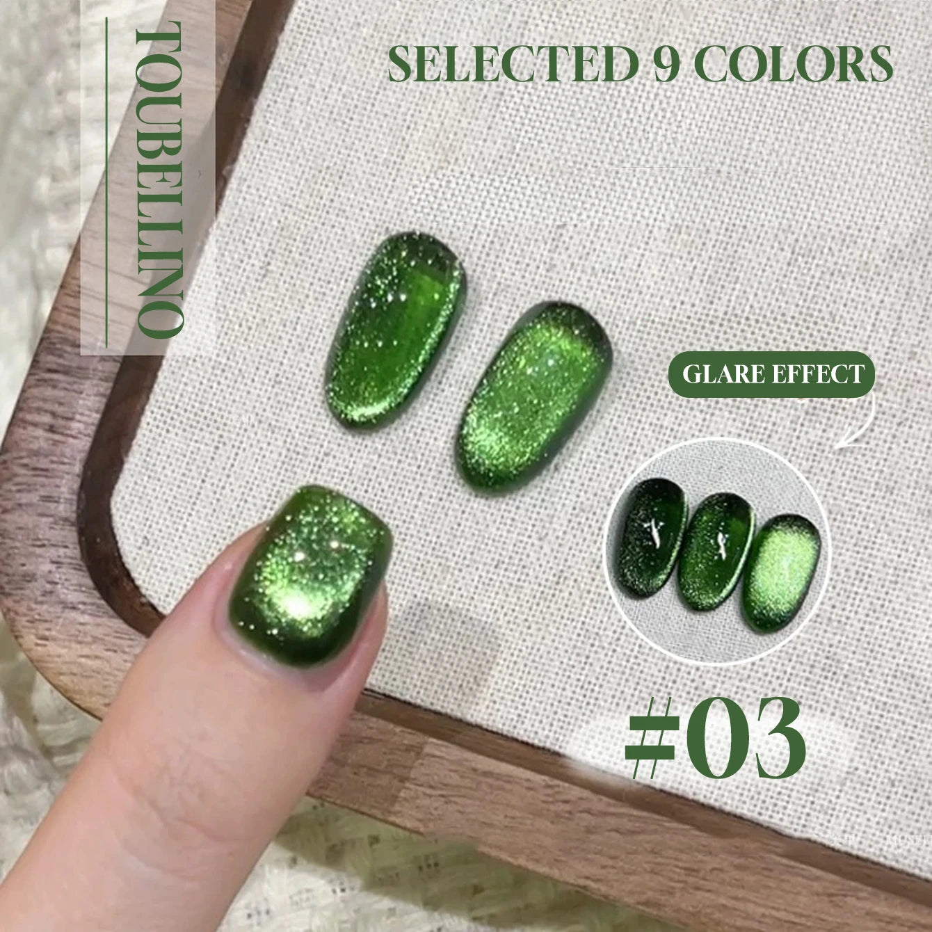 MIANEL 12ML Red Ocean Cat Eye Gel Nail Polish 2026 Top Selling Red Color Flash Glass Beads Cat Magnetic Gel Red Nails 1-9pcs