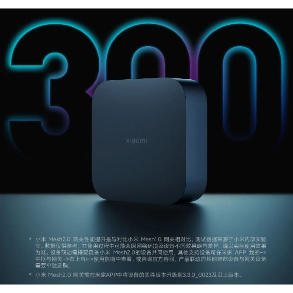 Xiaomi Smart Central Hub Mijia Gateway 4 WIFI Bluetooth Mesh Hub 5GHz 10/100Mbps Smart Home Work With Mi Home APP