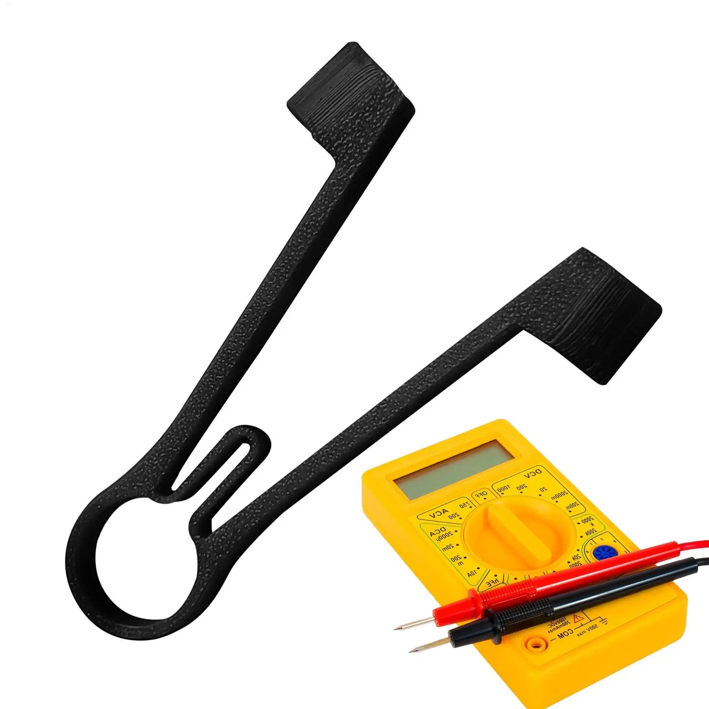 Multi meter probe holder tester probe clamping tool electrical testing power supply maintenance accessories DIY essential
