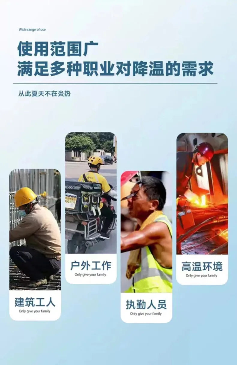 Summer Cooling Air Conditioner Suit Water-cooled Vest Water Circulation Refrigeration Vest Cooling Vest Refrigeration Air
