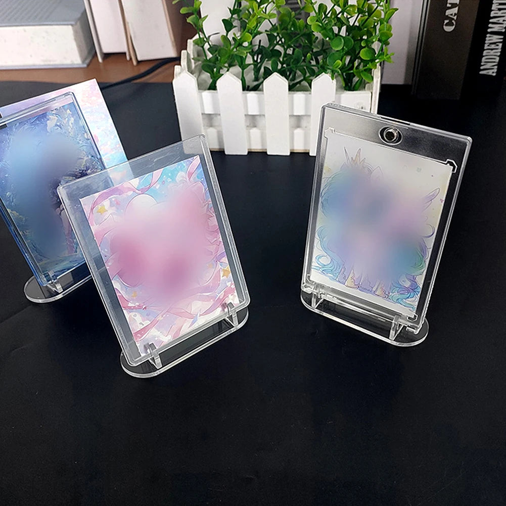 Clear Acrylic Trading Card Display Stand for PSA Graded Cards Sports Card Holder