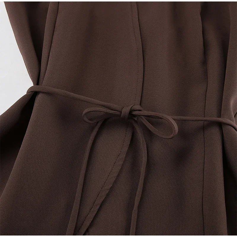 Women Pant Sets Sexy Backless Straps Sleeveless Lace Up Vest Loose Wide Leg Pants Suit Female Summer Fashion Lady Outfits