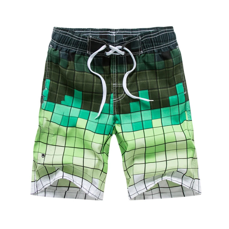 Coconut Tree Mens Swimwear Beach Shorts Surf Board Shorts Sportwear Pant Boy Short Swimsuit Kids Summer Briefs Swimming Trunks
