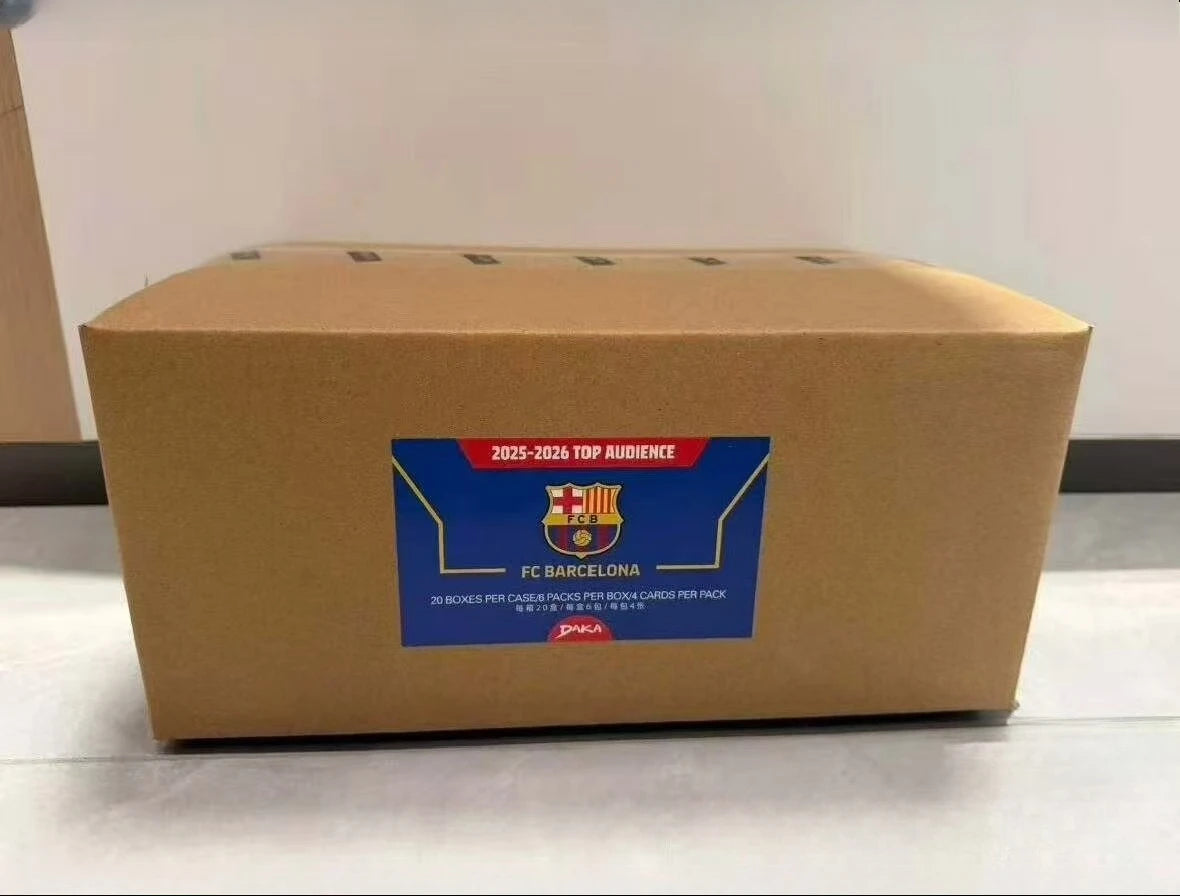 Genuine Daka 2025-26 Top Audience Series Internazionale Milano Real Madrid Barcelona Collection Card Football Club Official Box