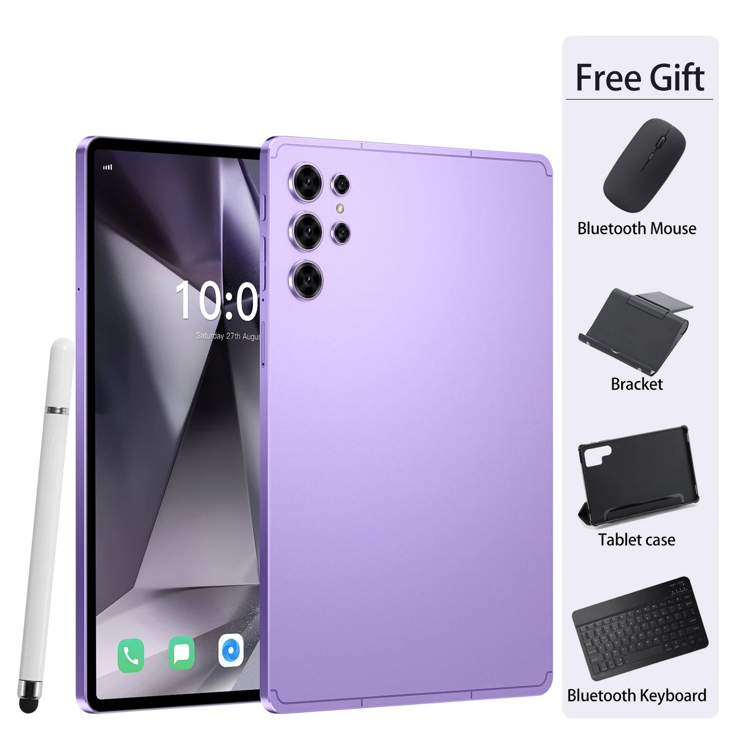 2026 Original Pad 25 Ultra New Tablet Snapdragon 8 Gen3 10.1inch Android 15 16GB+1TB 10000mAh 5G Dual Card WiFi GPS Tab