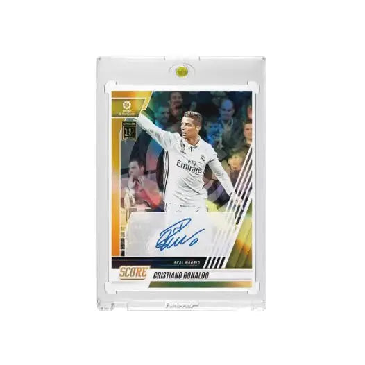 Panini DIY SP Football Star Cards Messi Ronaldo homemade Rating Collector's Card Bricks Birthday Present for Boys
