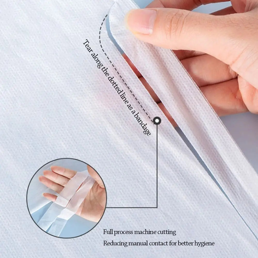 3 / 4-Piece Disposable Bed Sheet Dirty Proof Bedding Set Duvet Cover Pillowcase Thickened Non-Woven Isolation Sheets Travel