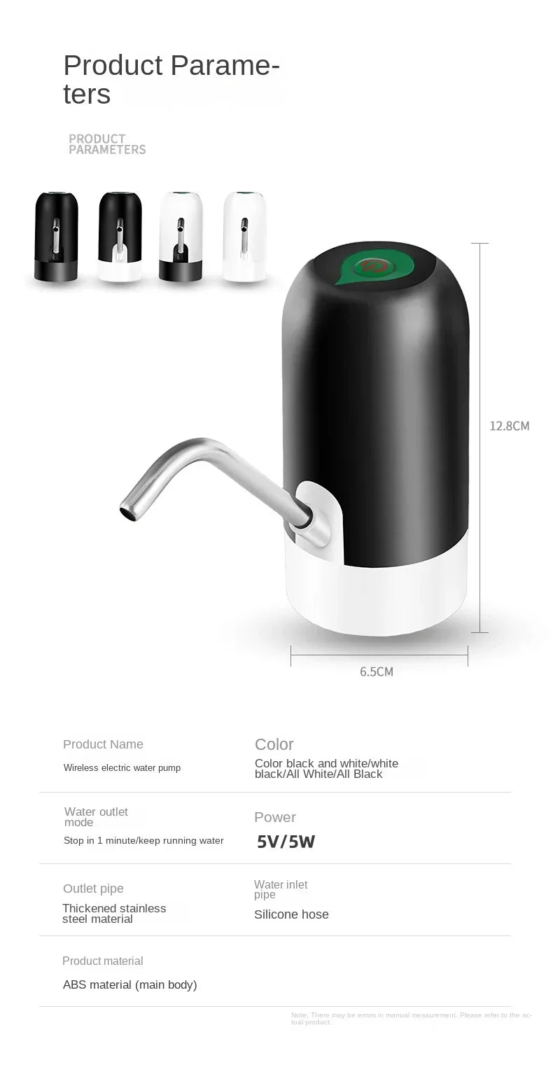 Water Dispenser Electric Drinking Qater Pump Small Automatic Drainage Machine Household Appliances Equipment Accessories