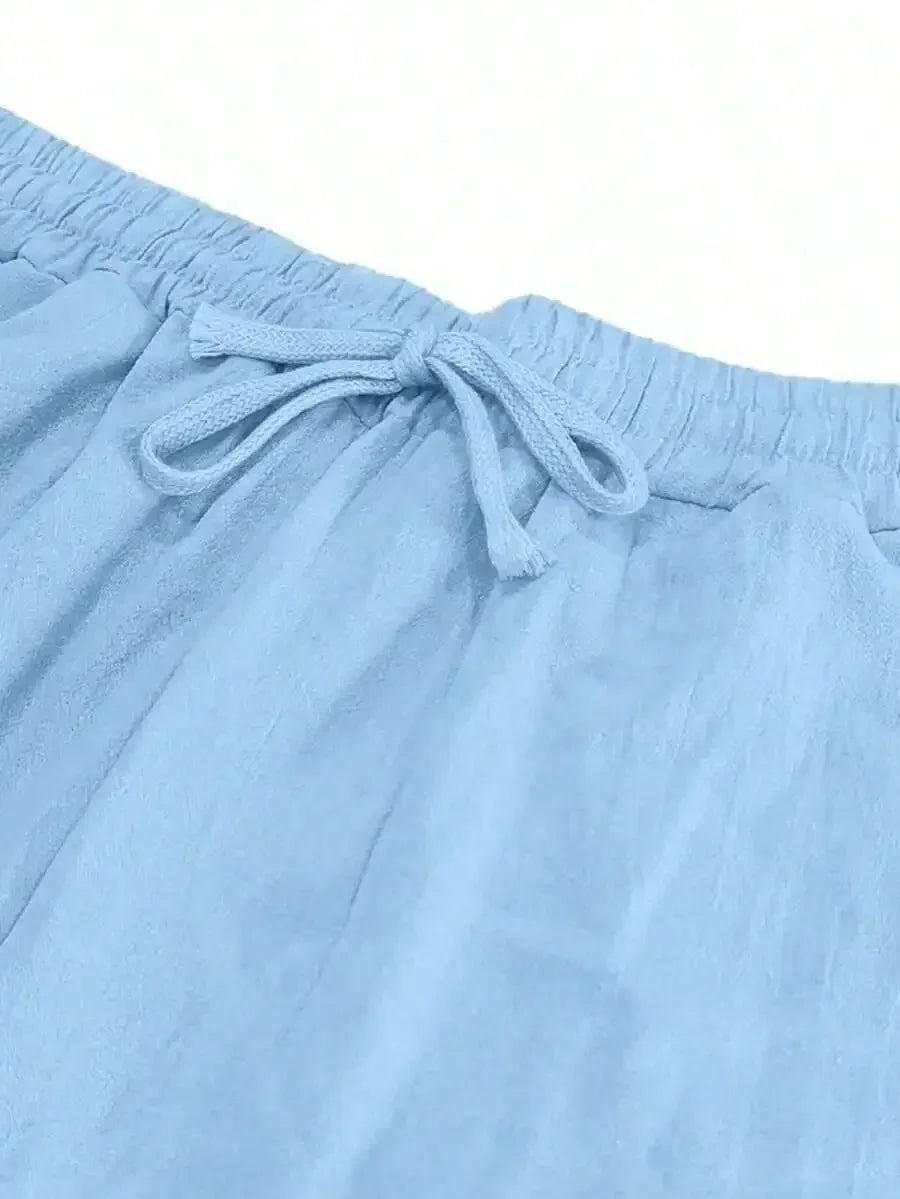 Men's Linen Wide Leg Casual Pants Are Loose Fitting, Breathable And Comfortable, Suitable For All Seasons And Versatile