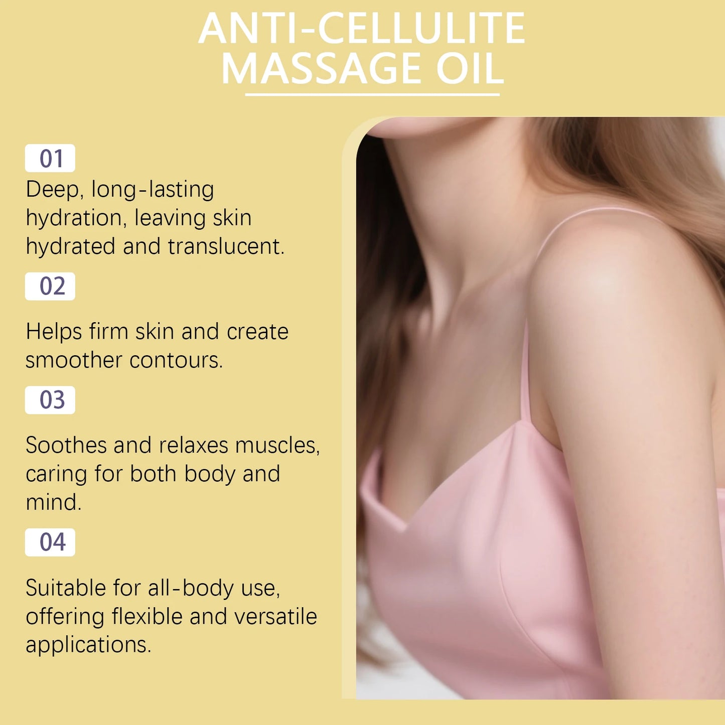 Body Massage Oil for Firming Hydration Dry Skin Moisturizer Winter Skincare Gift Set Refreshing Non Greasy Aromatherapy Festive