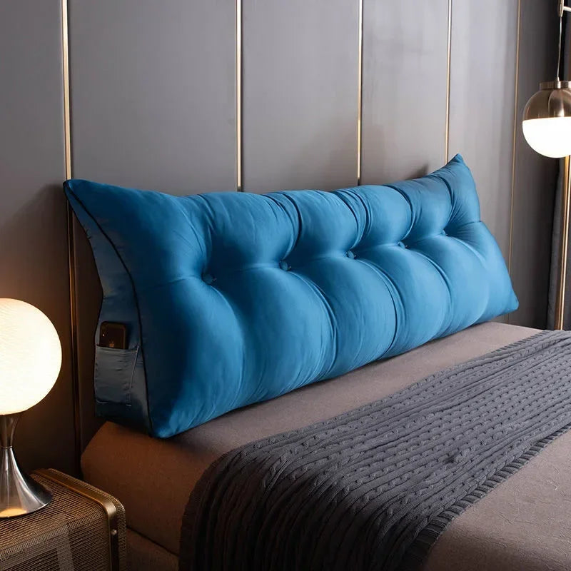 FORMTHEO Large Silk Like Cushion Long Pillow Bed Headboard Tatami Backrest