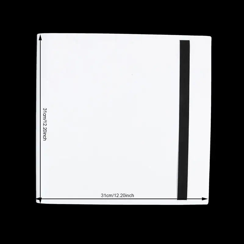 Trading Card Collector Holder 4/9/12-Pocket Binder Portable Storage Case Suitable for Game Cards Baseball Football Cards