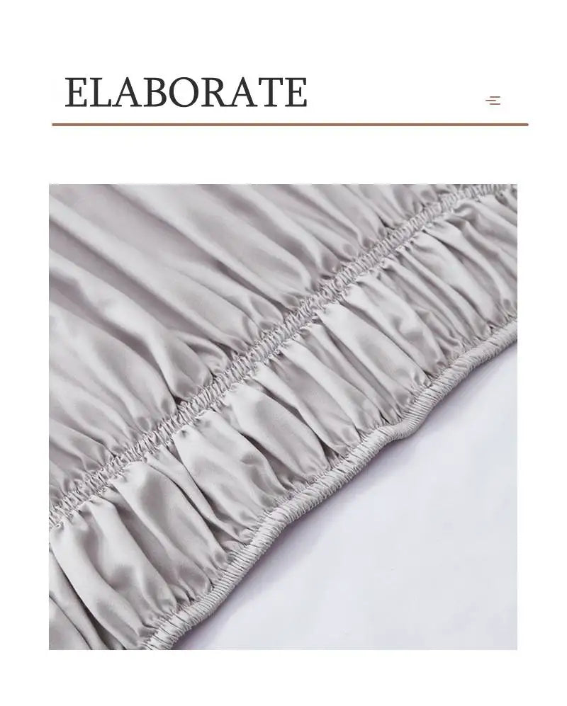 Bedding Bed Skirt  Drop Length - White,Black,Gery, Ruffled Dorm Room Bed Skirts, Easy Care, Wrinkle Free ,Microfiber Bed Skirt