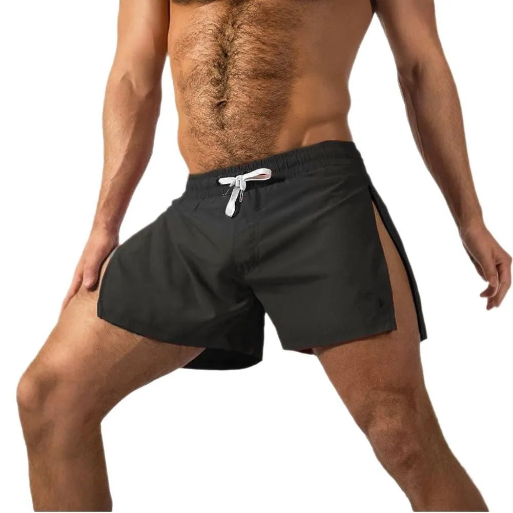 Cross-Border Sports Pants Sexy Shorts Fitness Running Trend Men's Underwear Boxers  Amazon European And American Foreign Trade