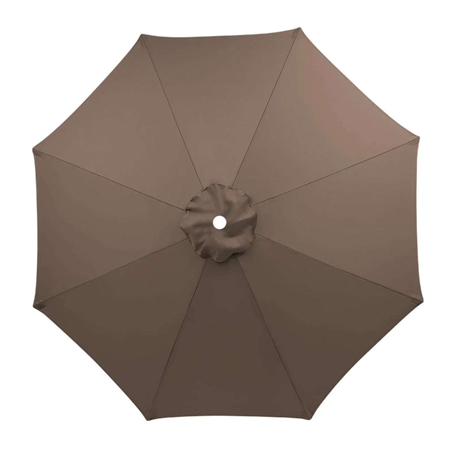 Uv Protection Parasol Sunshade Umbrella Cover Garden Umbrella Cover Waterproof Beach Canopy Replacement Cover 6ribs