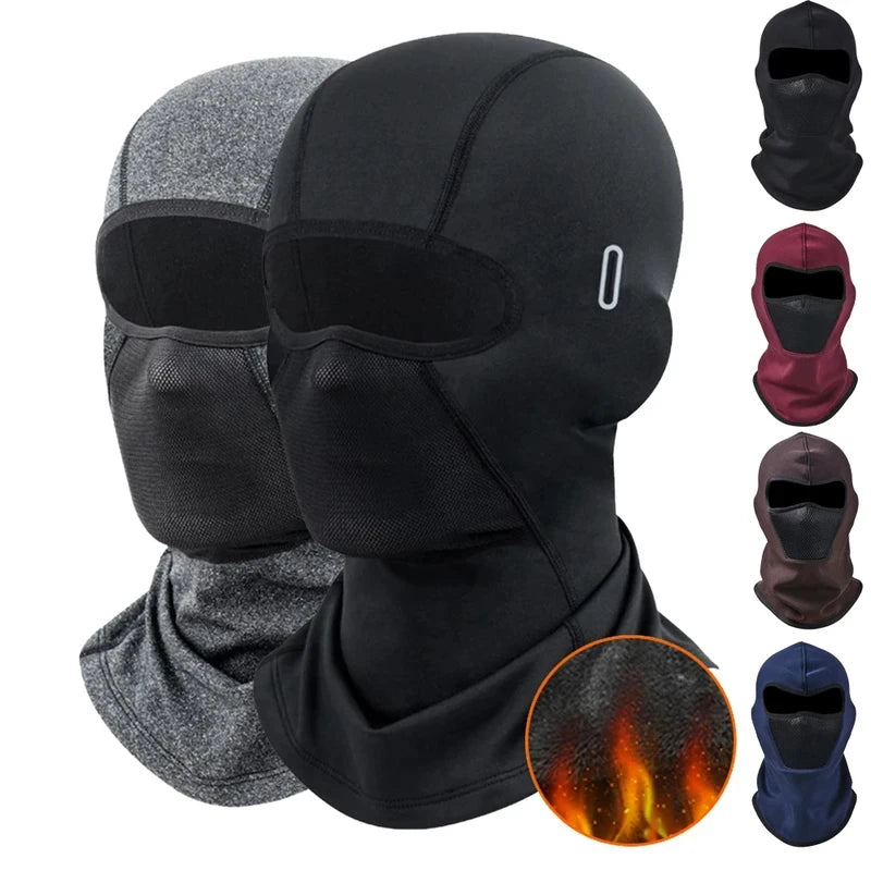 Summer/Winter Balaclava Cycling Full Face Mask Outdoor Sports Motorcycle Ski Fishing Hunting Mask Fleece Scarf Cap Bandana