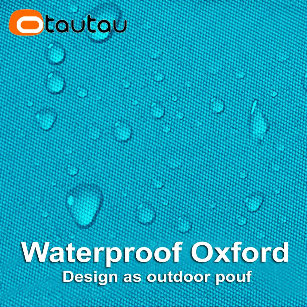 OTAUTAU Retangular Swimming Pool Floating Bean Bag Pouf Cover No Filler Waterproof Beach Pillow Sac Sofa Bed Chaise Lounge DD034