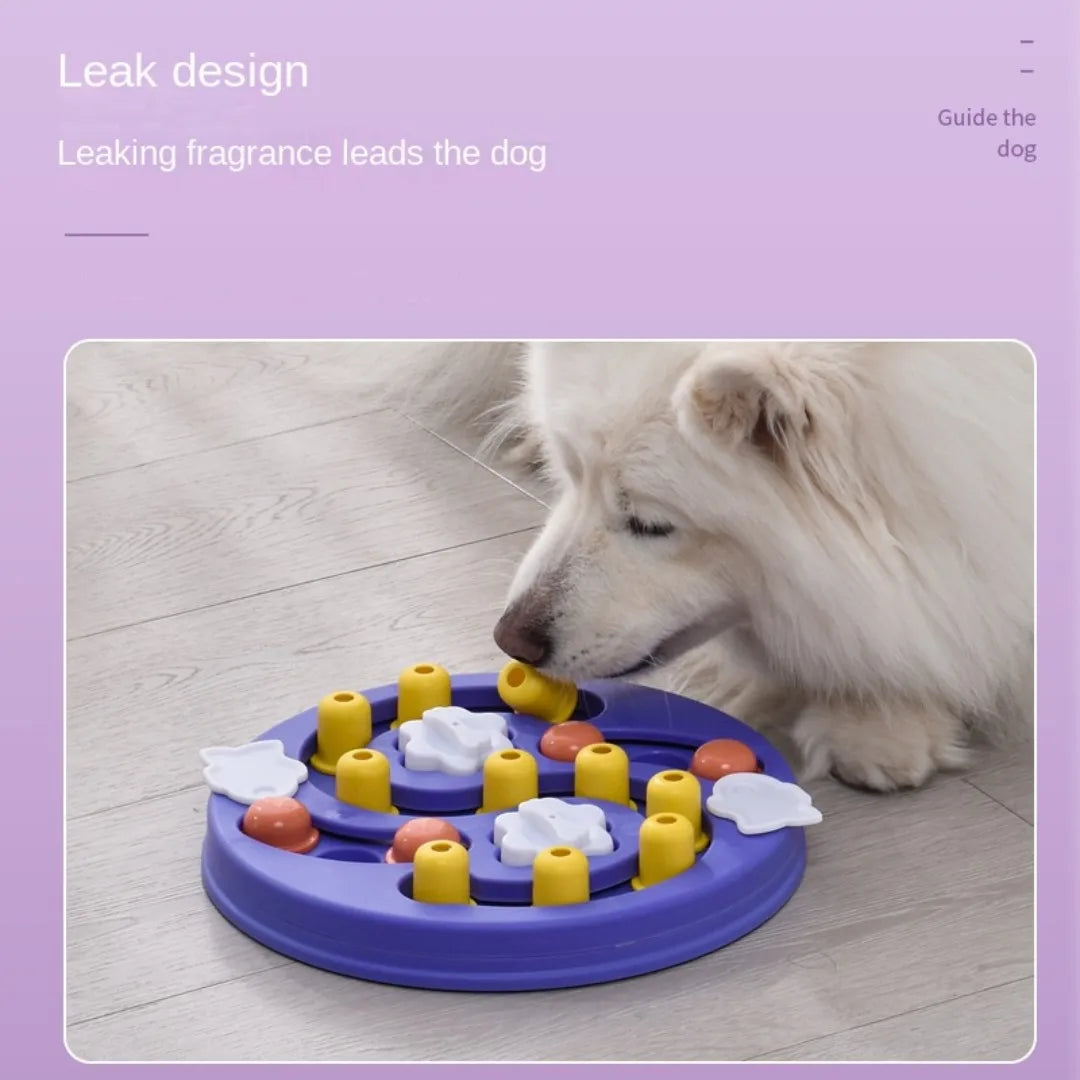 Dog Developmental Toys Game Dog Training Relaxation Tools Pet Leakage Devices Puzzle Food Feeder Toys for IQ Mental Enrichment