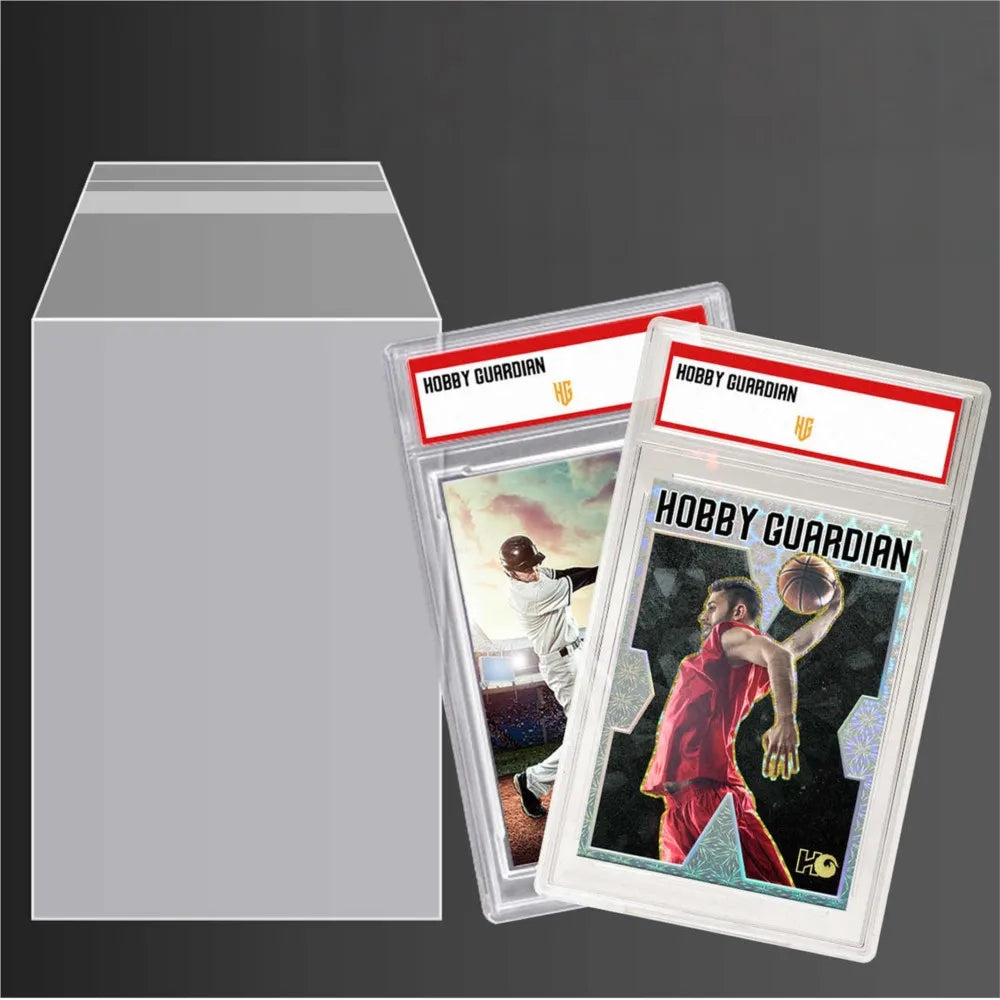 200pcs Graded Card Sleeves Resealable Graded Slabs Collect Protective Bags For Pokemon Baseball Football Sports Game Card