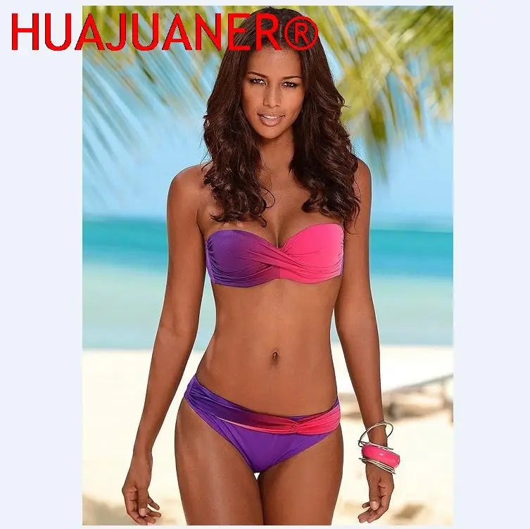 Bikini Swimsuit Women Swimwear 2026 New Solid Push Up Bikinis Set High Waist Thong Bathing Suit Two Pieces Swimming Suits Female