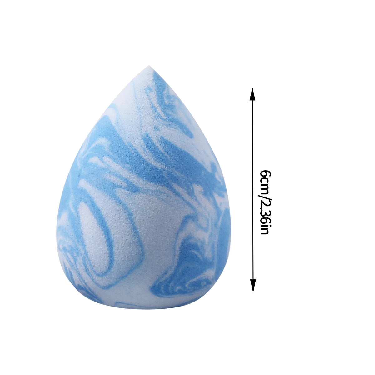 High appearance level, 3 marble-textured makeup eggs, soft dry and wet dual-purpose foundation, concealer,and makeup powder puff