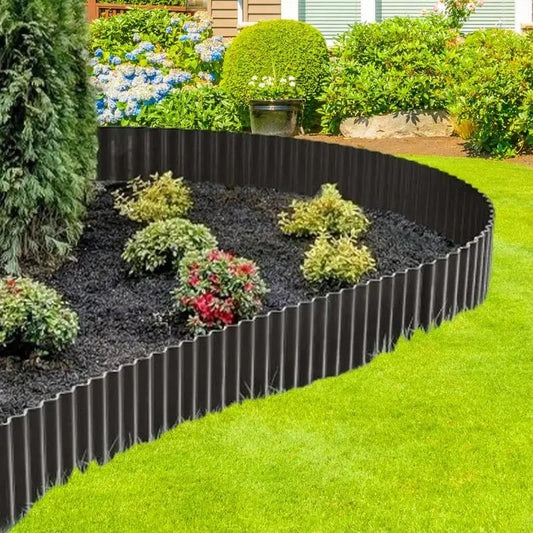 Garden Border Edging Landscape Border Weatherproof Landscape Border Edging Corrugated Corrugated Garden Edging