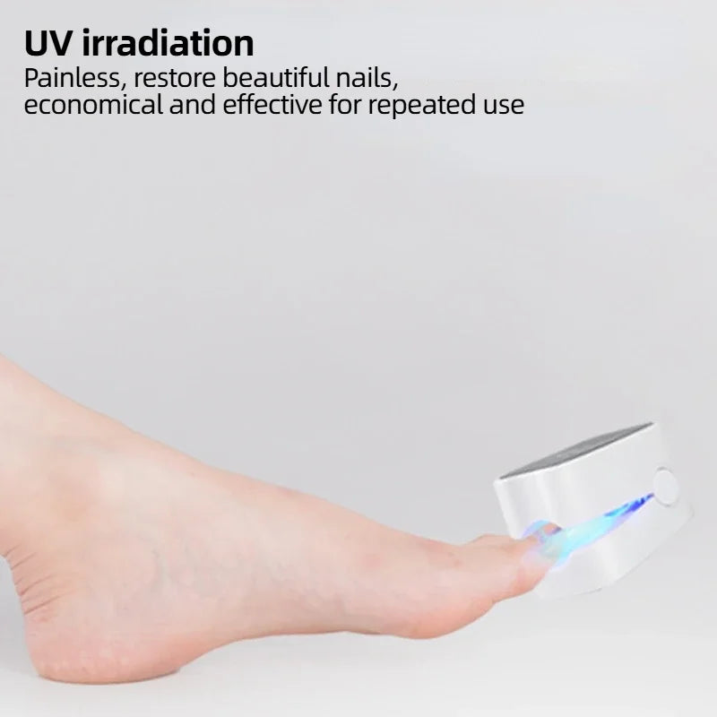 Nail Maintenance Device Hand & Foot Blue Light UV Lamp Paired with Gentle Essential Oil Light Treatment