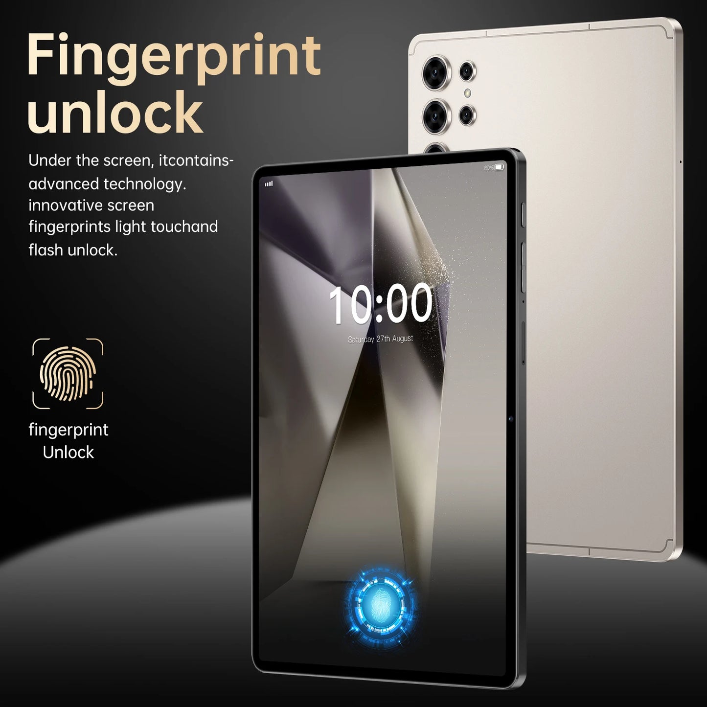 2026 Original Pad 25 Ultra New Tablet Snapdragon 8 Gen3 10.1inch Android 15 16GB+1TB 10000mAh 5G Dual Card WiFi GPS Tab