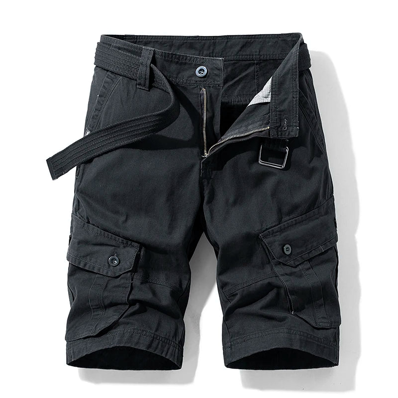 Navy Mens Cargo Shorts Brand New Army Military Tactical Shorts Men Cotton Loose Work Casual Short Pants Drop Shipping