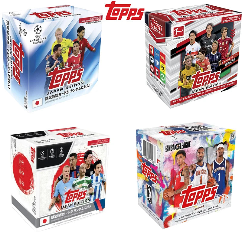 2022-2026 Topps Champions League Football Japan Edition Soccer Collection card Ronaldo Messi Limited signature