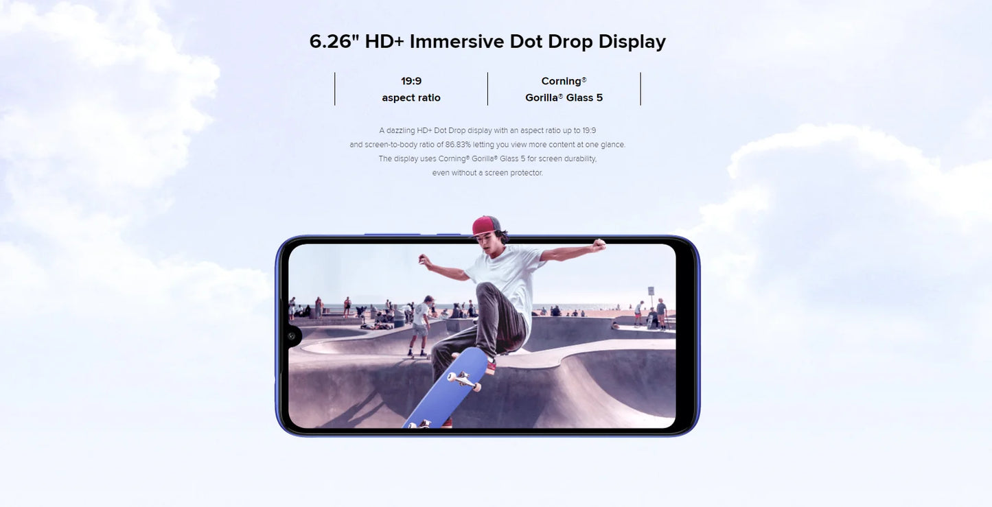 Global firmware Xiaomi Redmi 7 smartphone Dual Camera Dual SIM Solt Cellphone Android  used phone