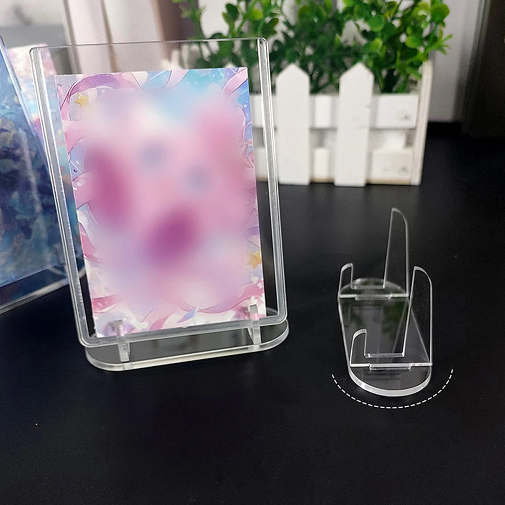 Clear Acrylic Trading Card Display Stand for PSA Graded Cards Sports Card Holder