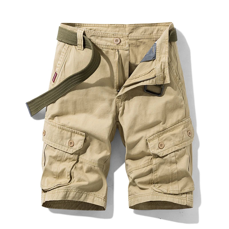 Navy Mens Cargo Shorts Brand New Army Military Tactical Shorts Men Cotton Loose Work Casual Short Pants Drop Shipping