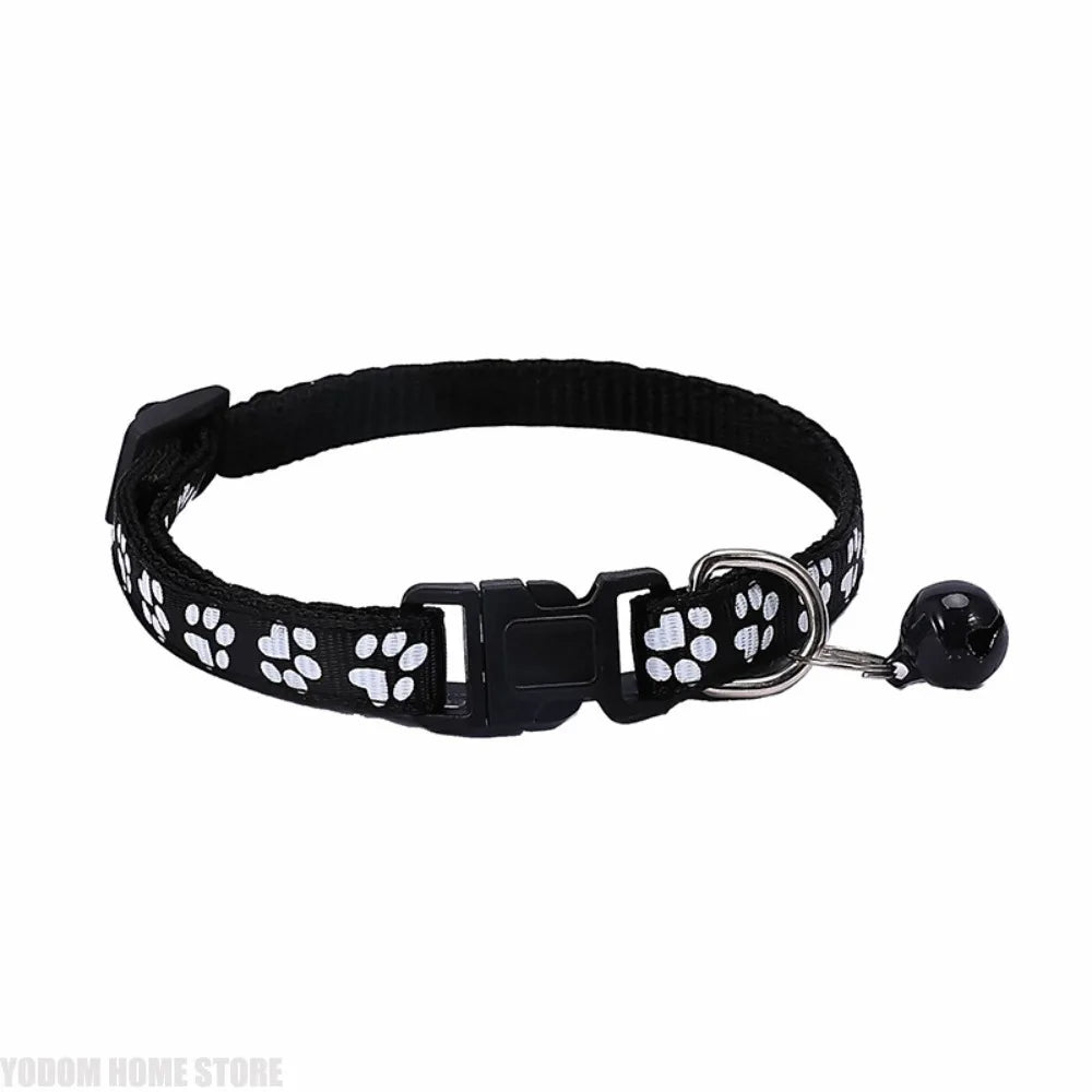 Pet Collar Universal for Cats and Dogs, Adjustable Size, Cute Pattern, Sturdy and Durable Small Cat and Dog Collar