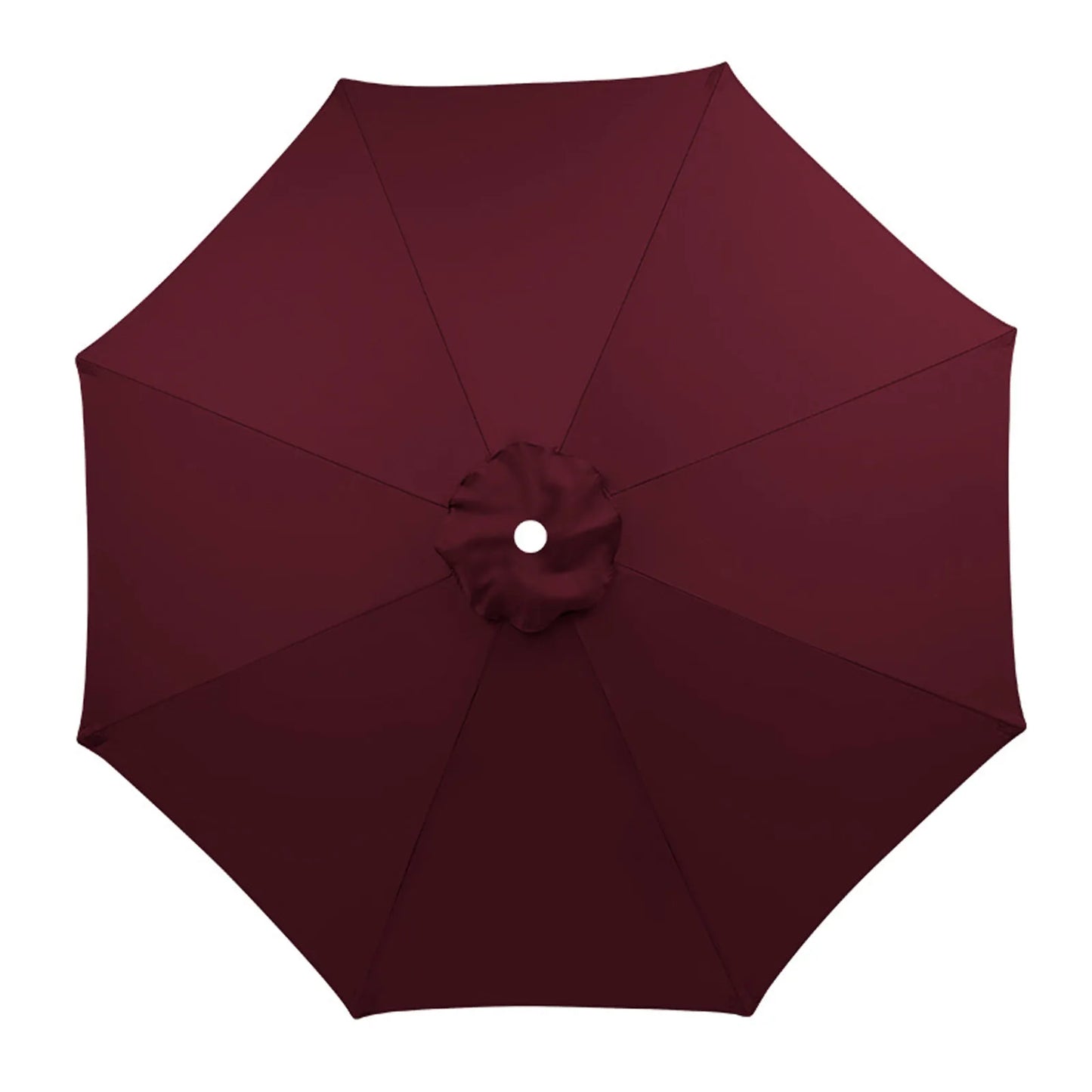Uv Protection Parasol Sunshade Umbrella Cover Garden Umbrella Cover Waterproof Beach Canopy Replacement Cover 6ribs