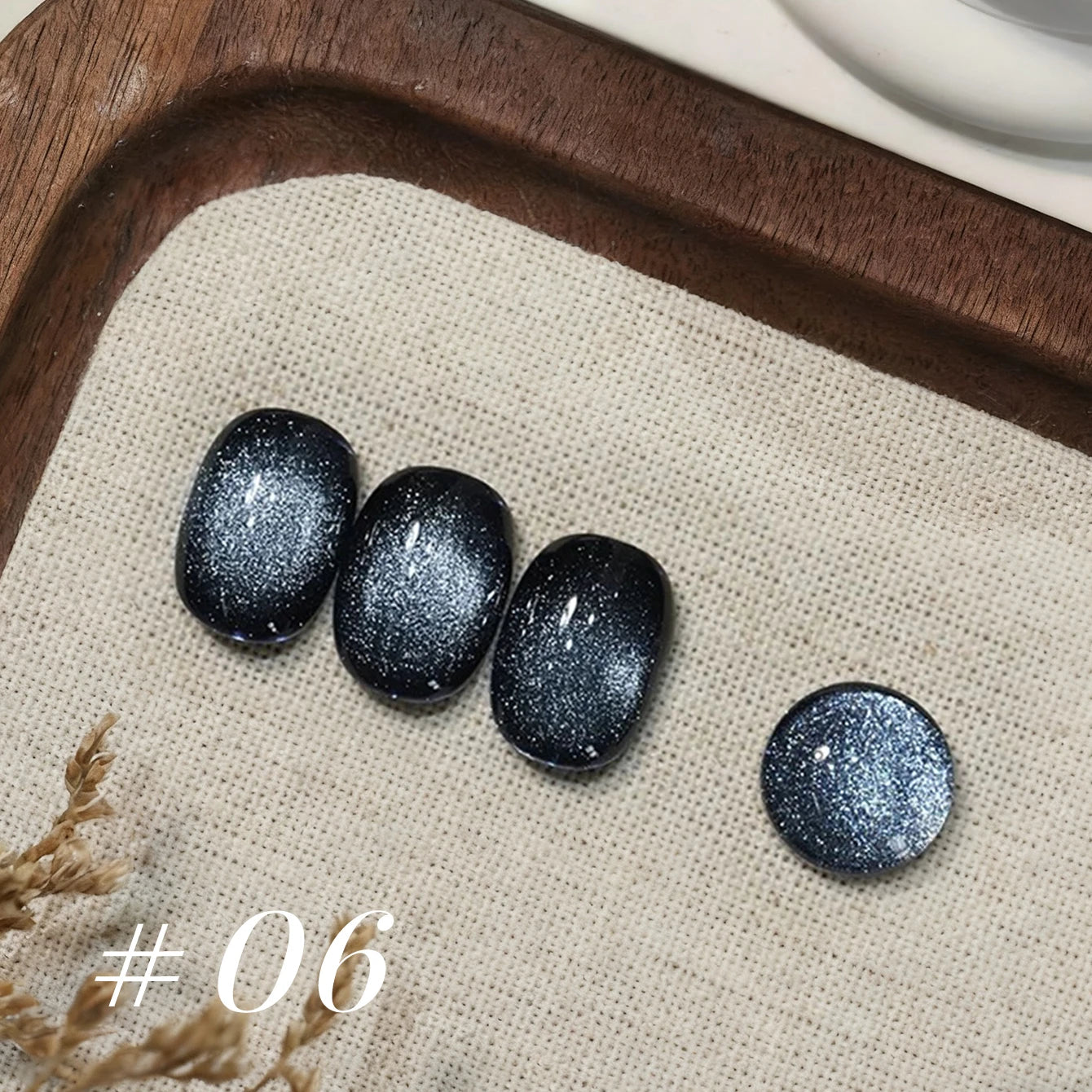 12ML 1-21pcs Toe Selling Whitening Glass Bead Cat Eye Gel Nail Polish Black Nails Nail Art Grey Cat Eye Nail Polish Cute Nails