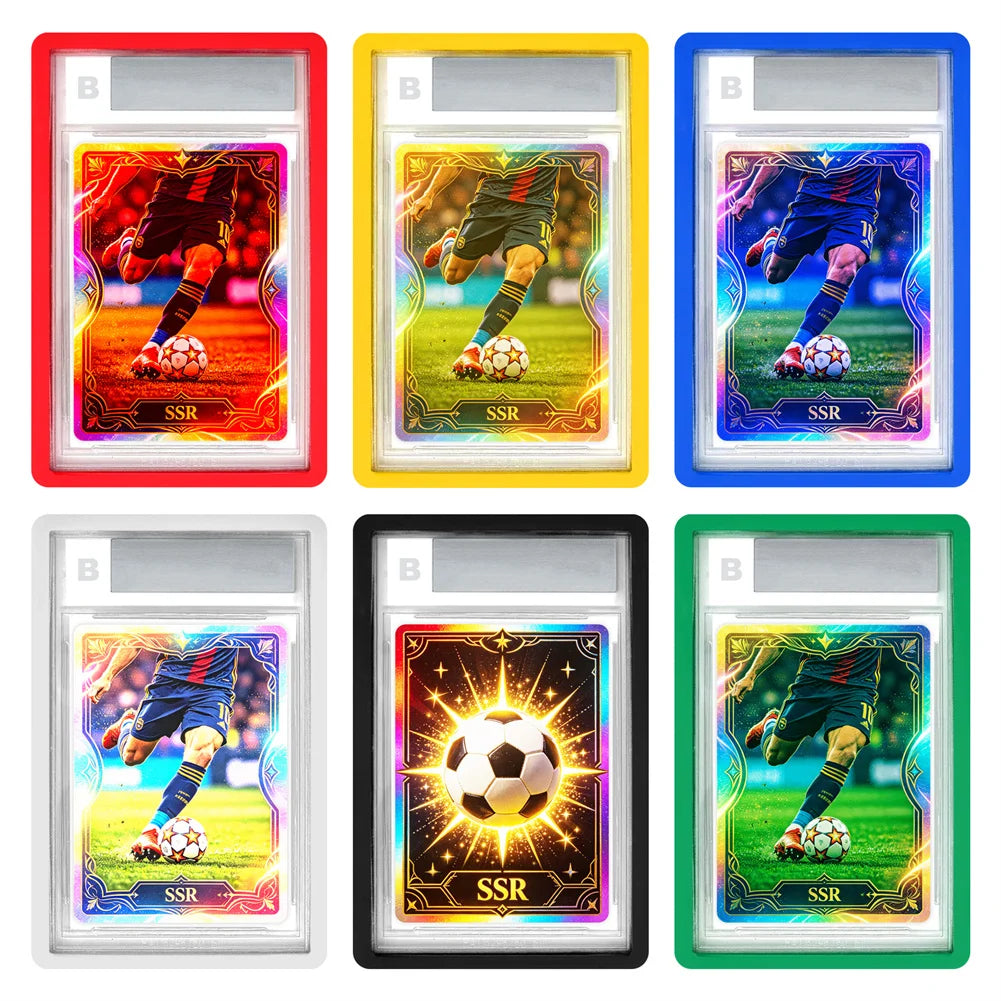 6X Silicone Bumper Guard Slab Protector Shock Absorption for BGS Graded Cards