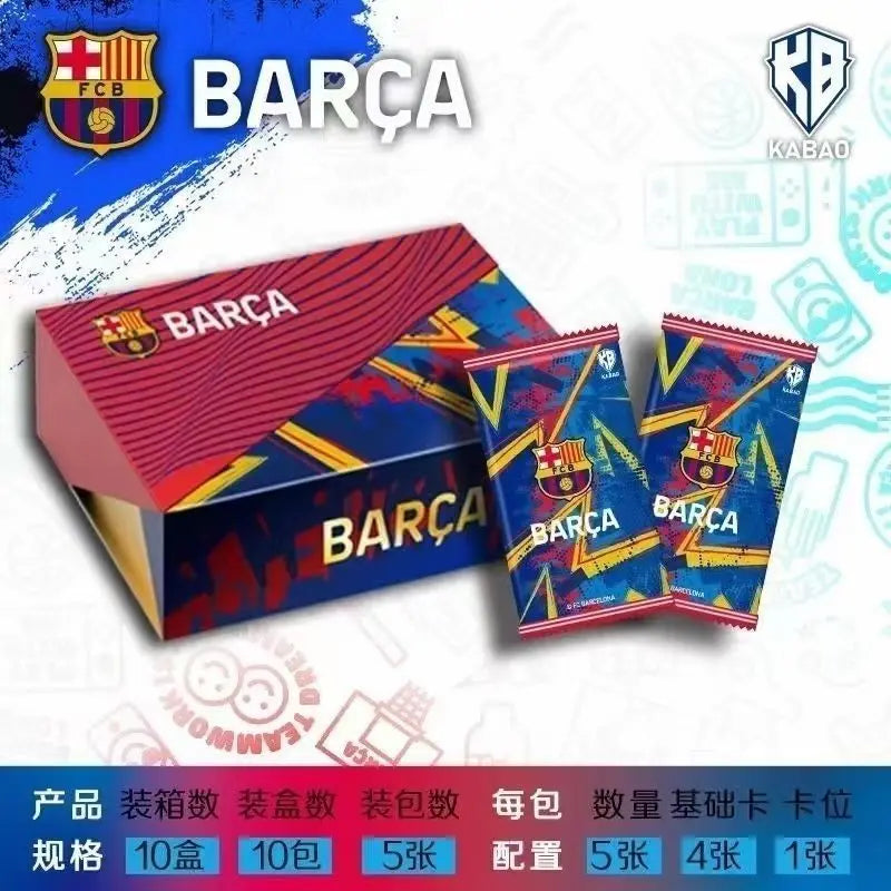Barcelona Star Cards Collector'S Edition Card Football Licensed Card Barca Gold Signature Highly Rated Out-Of-Print Rare Toy