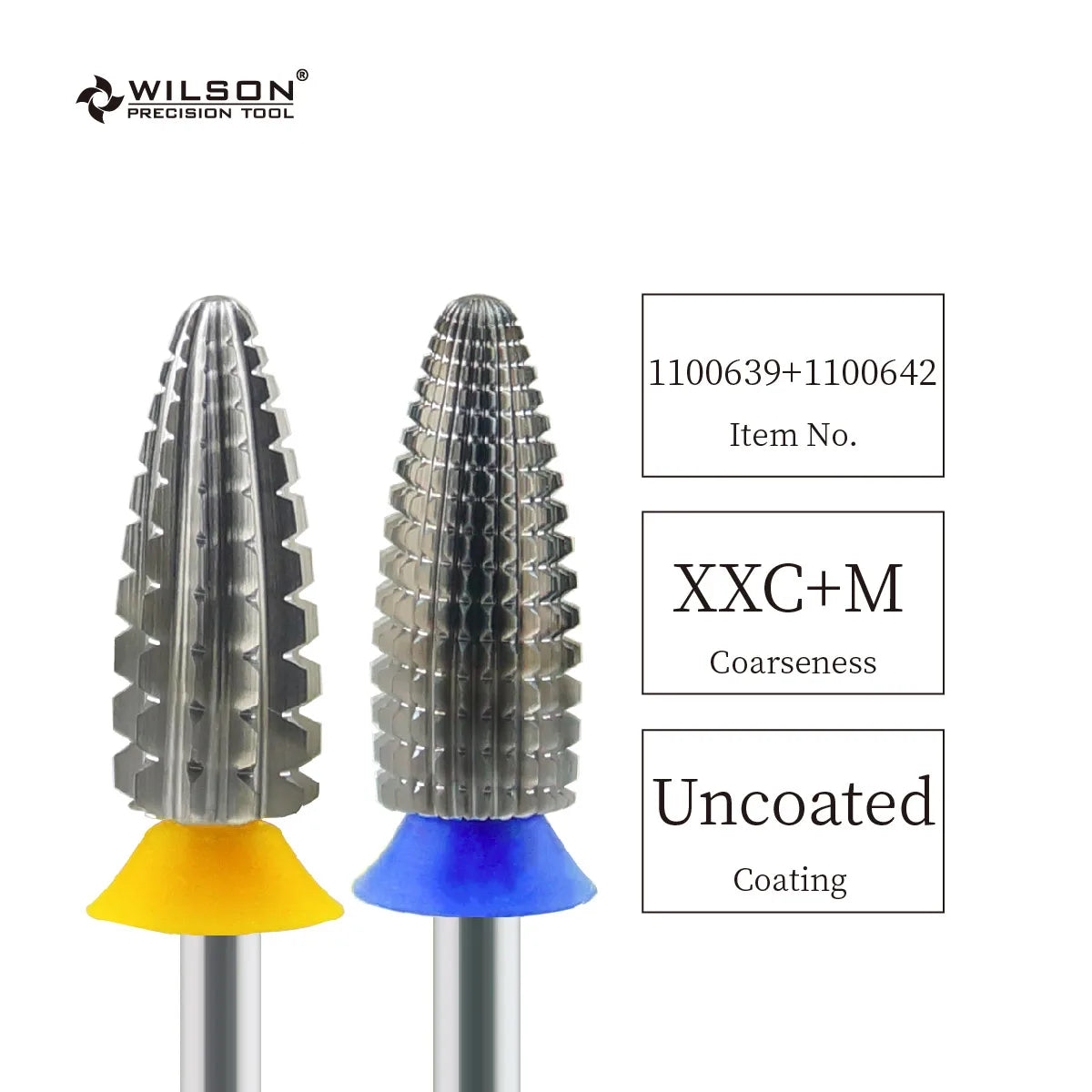 WILSON Typhoon Bits(2 Way)-Tools Nails Cutters for manicure Drill Bits nails accessories remove hard gel