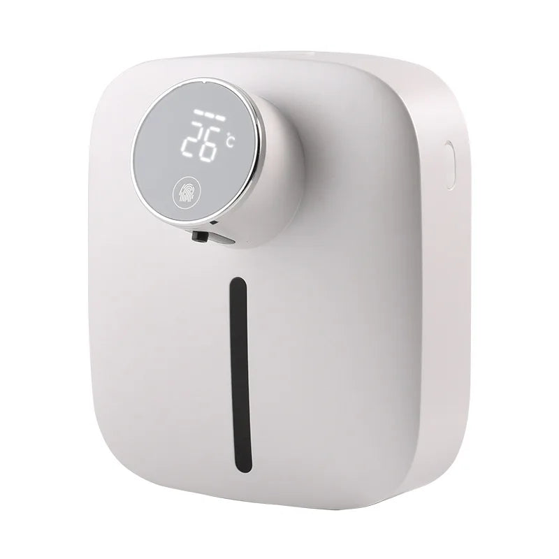 Wall-Mounted Soap Dispenser Rechargeable Digital Temperature Household Hotel Automatic Soap Foam Dispenser Kitchen Accessories
