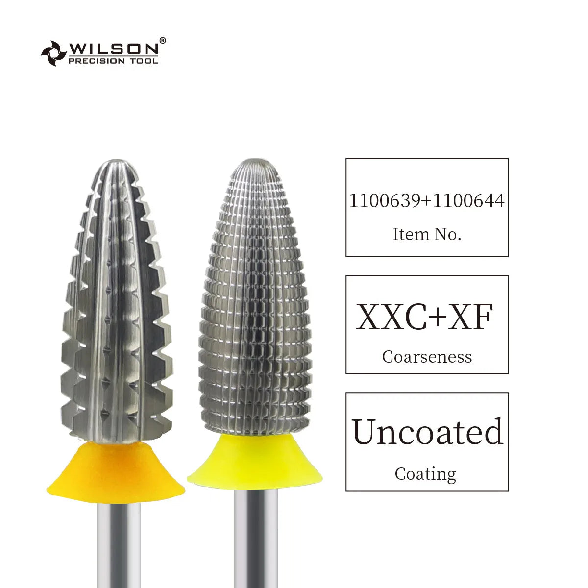 WILSON Typhoon Bits(2 Way)-Tools Nails Cutters for manicure Drill Bits nails accessories remove hard gel